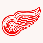 Red Illustration Line Logo Wing