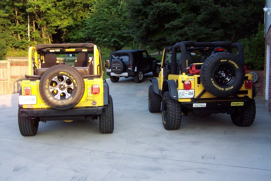 Will a  on stock 15x8 rim fit on the spare tire carrier? | Jeep  Wrangler Forum