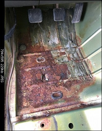 Rusted out floor pan | Jeep Wrangler Forum