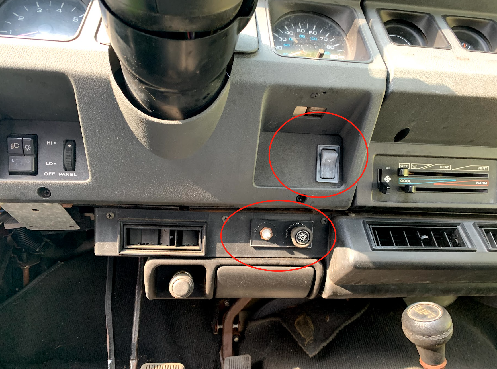 1995 YJ- What are these switches and knobs for? | Jeep Wrangler Forum