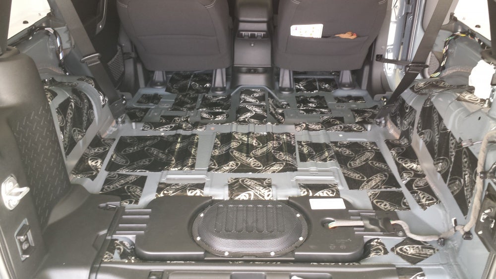 Soundproofing a 2015 JKU Rubicon | Jeep Wrangler Forum