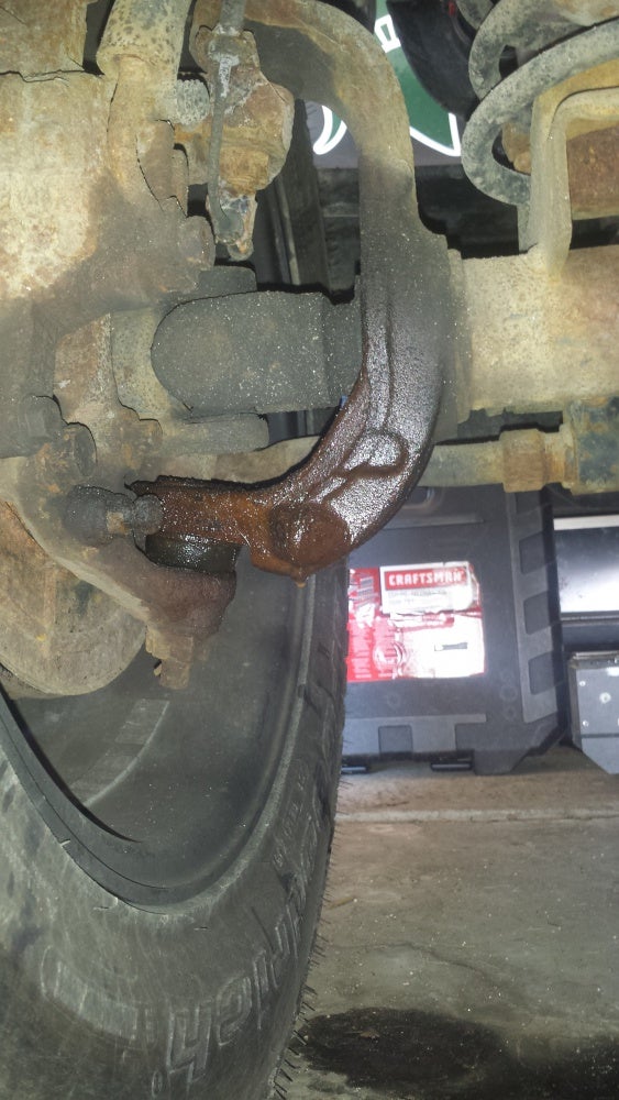 Axle Leak/Bad Ball Joint?? | Jeep Wrangler Forum