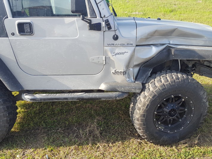 TJ got hit this morning. Advice? | Jeep Wrangler Forum