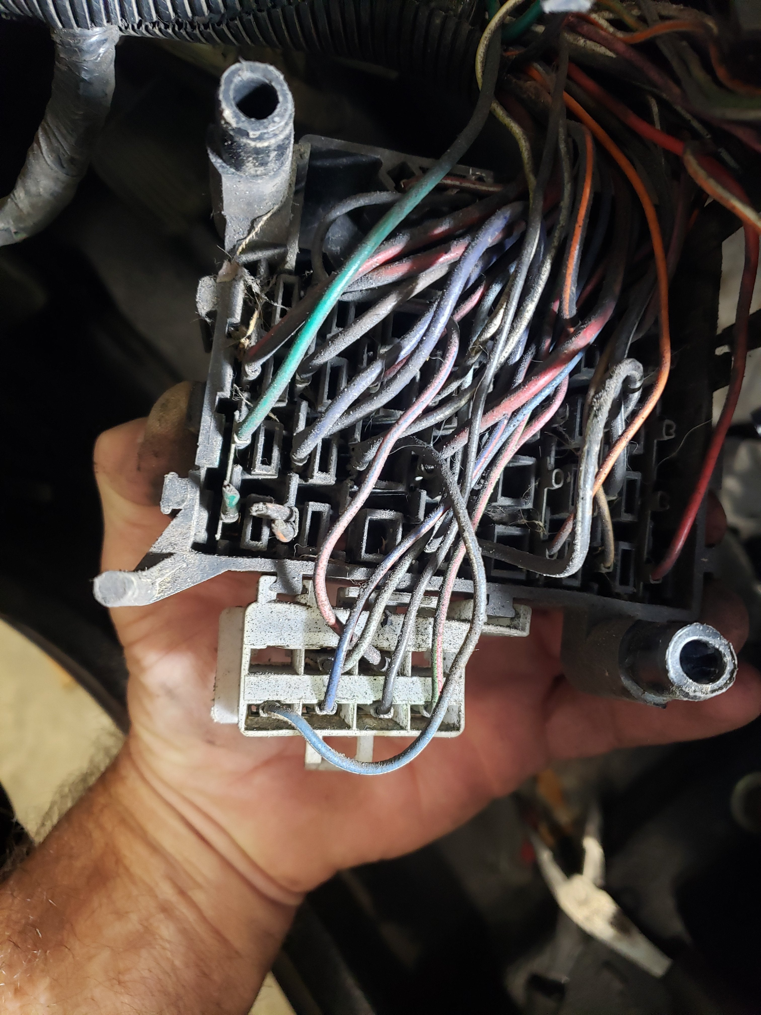 Replacing the underdash wiring harness - 94 YJ | Jeep Wrangler Forum