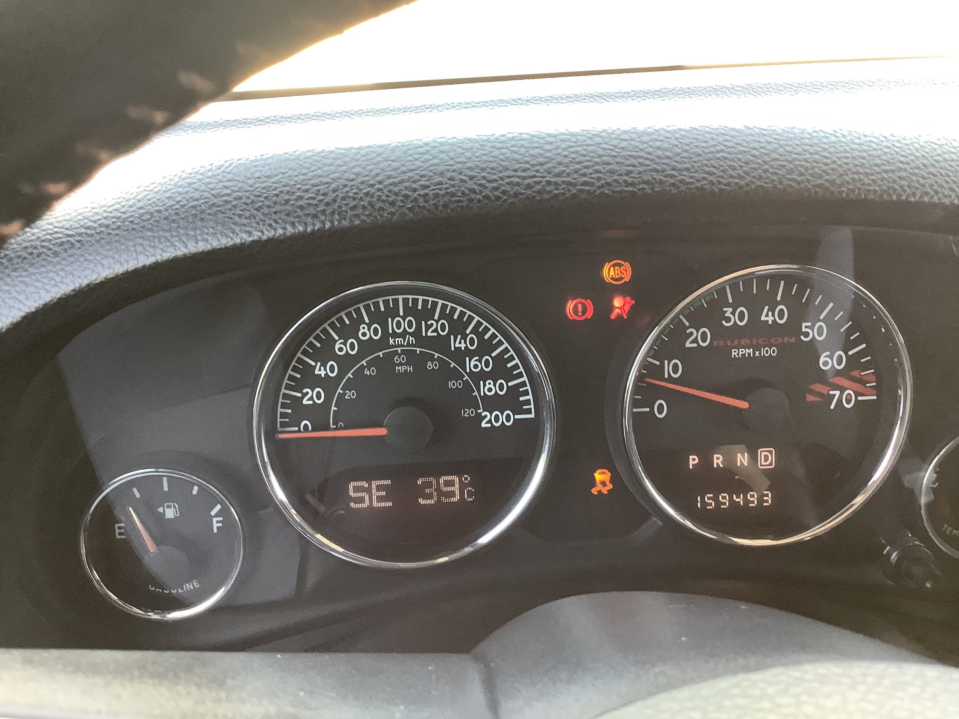 ABS, Airbag, Brake, and Traction Lights on | Jeep Wrangler Forum