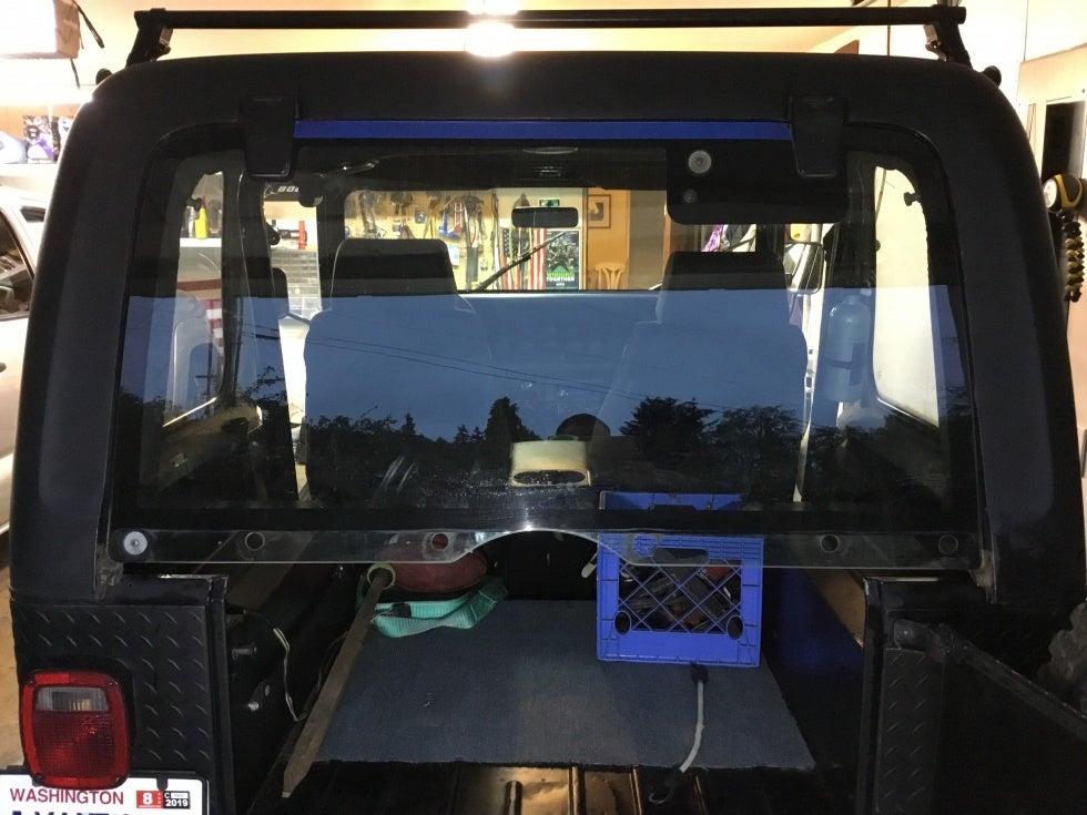 Hardtop Rear Glass Latch????? | Jeep Wrangler Forum