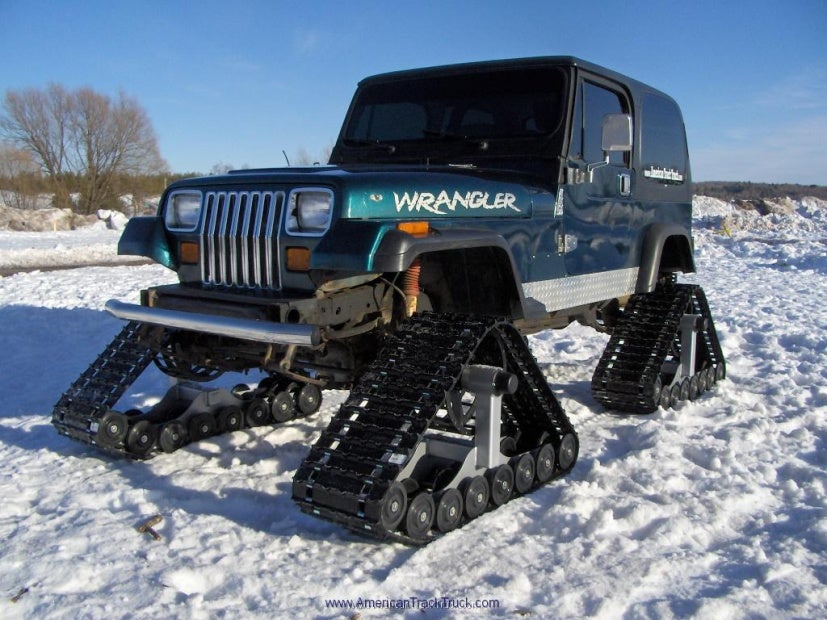 Snow tracks on Wrangler? | Jeep Wrangler Forum