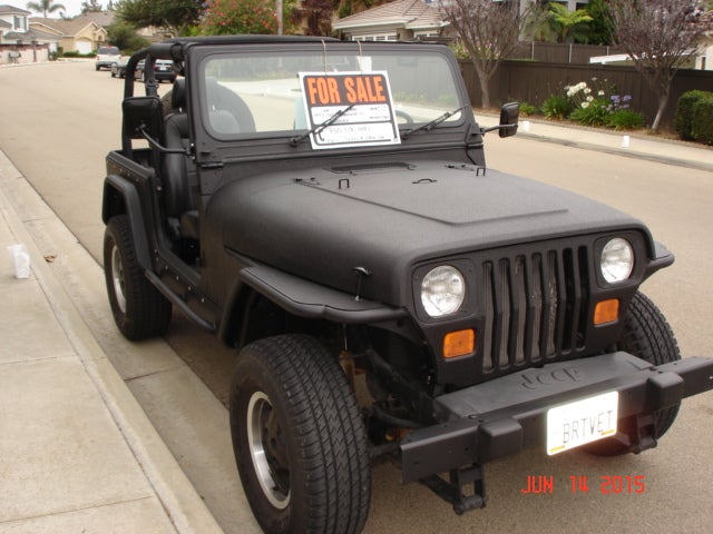 California - 1992 Jeep Wrangler Sahara YJ,  liters, 4 cyl., LINE-X  INSIDE & OUT *MUST SEE* | Jeep Wrangler Forum