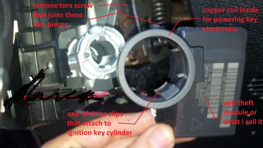 HELP!Removal of Ignition Cylinder, Key Cylinder, or thing your key turns to  start | Jeep Wrangler Forum
