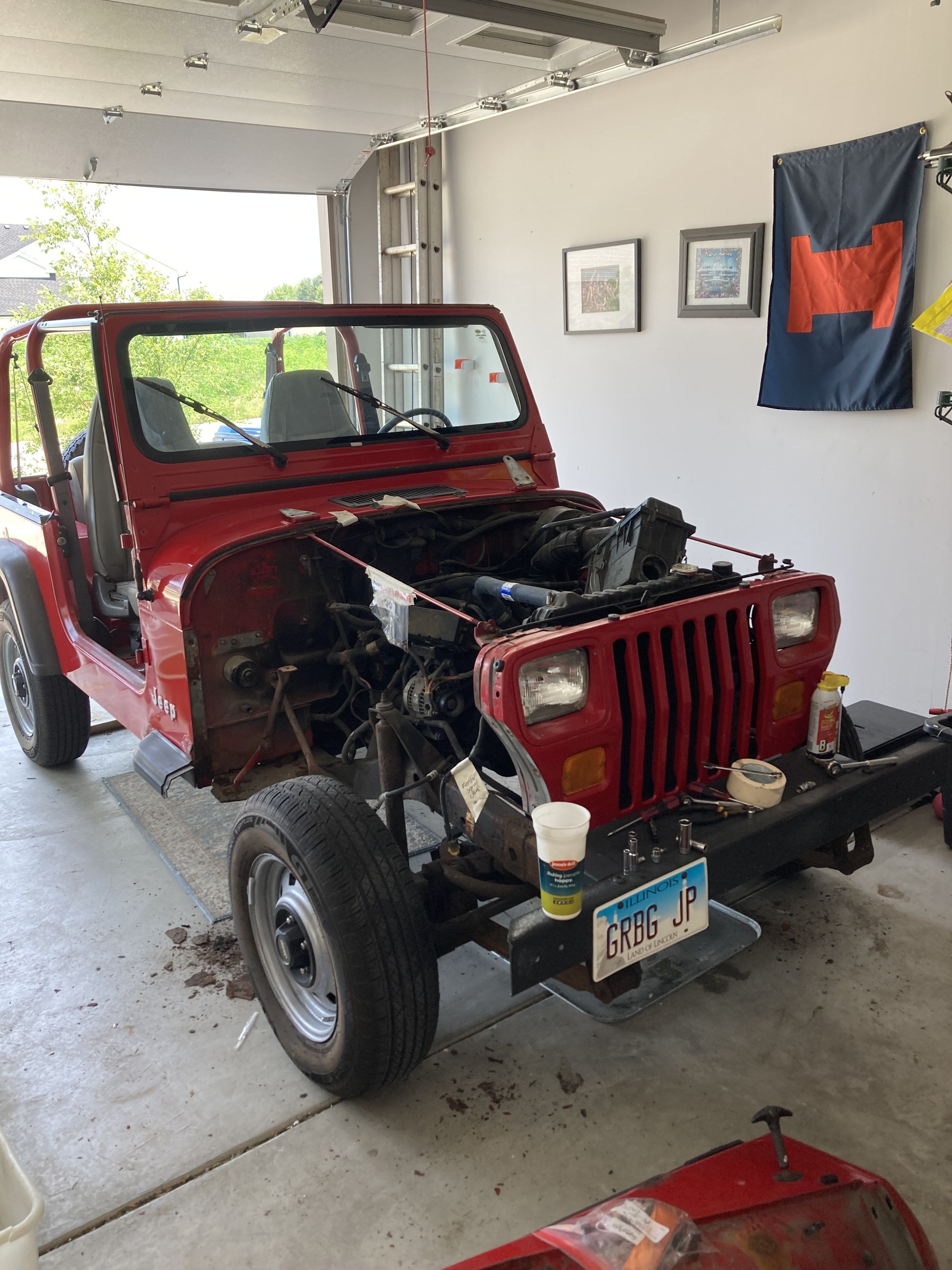 95 YJ Restoration, The Frogg | Jeep Wrangler Forum