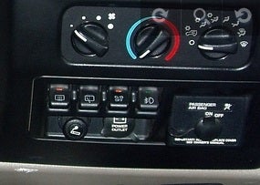 Newer TJ LJ passenger airbag deactivation switch available! | Jeep Wrangler  Forum