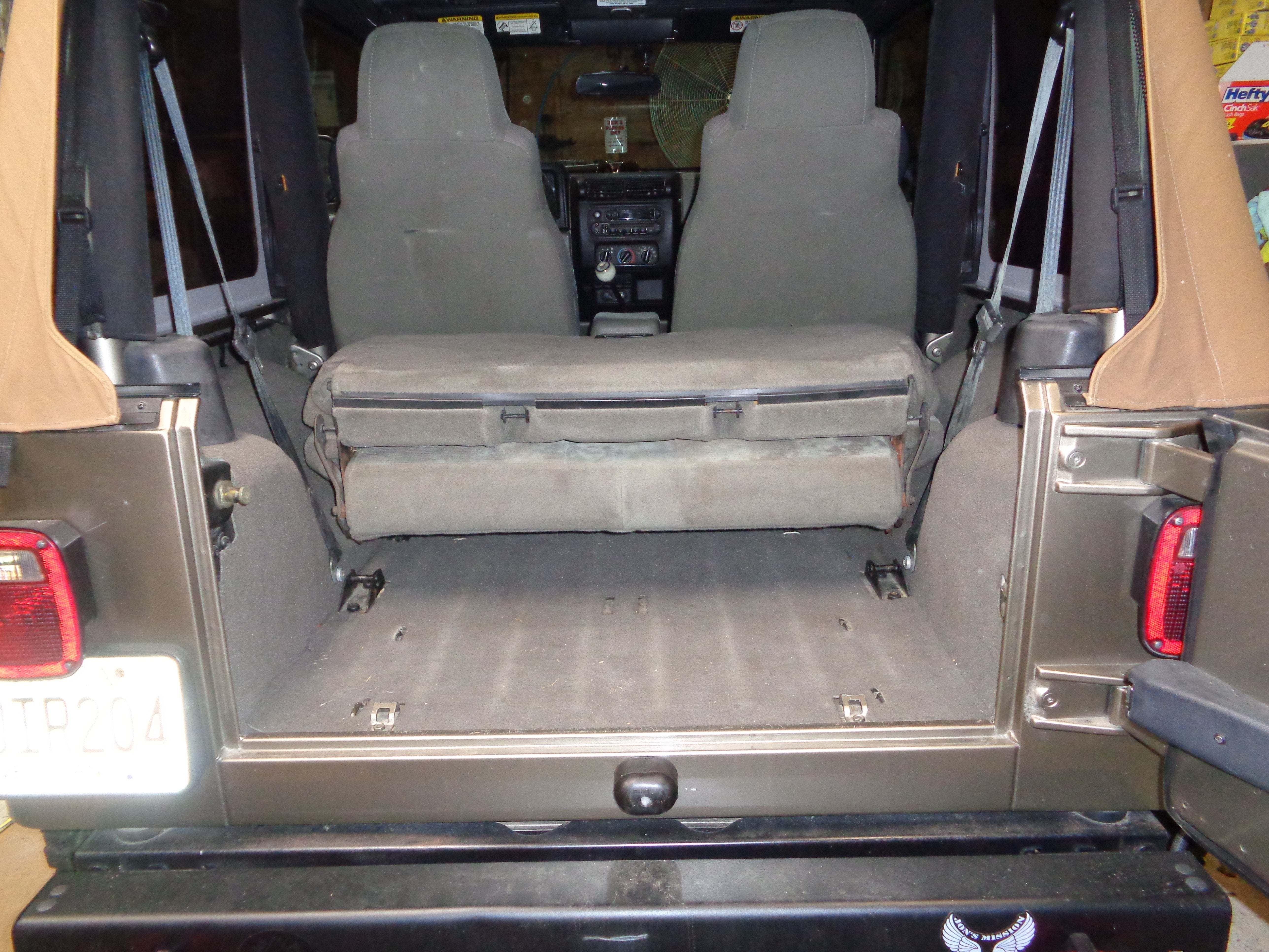 Tj rear seat | Jeep Wrangler Forum