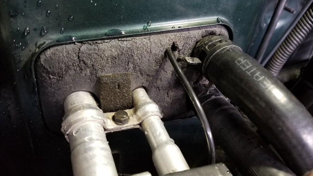 Help with firewall leak at condenser | Jeep Wrangler Forum