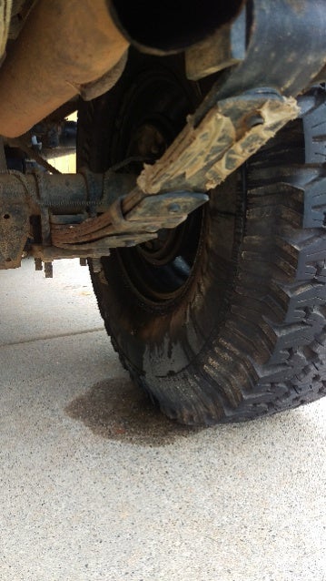 Brake fluid leaking from rear wheel... | Jeep Wrangler Forum