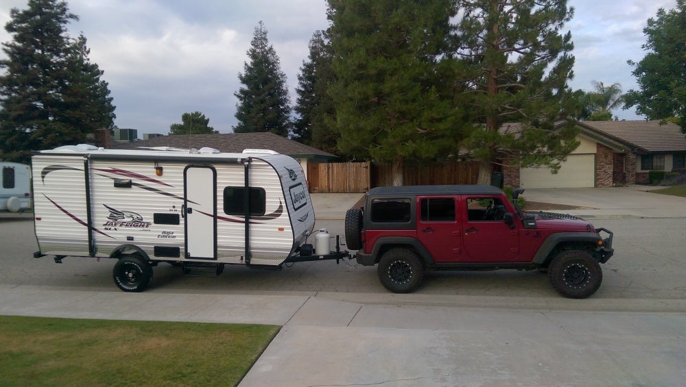 Anyone pulling a travel trailer with an Unlimited | Jeep Wrangler Forum