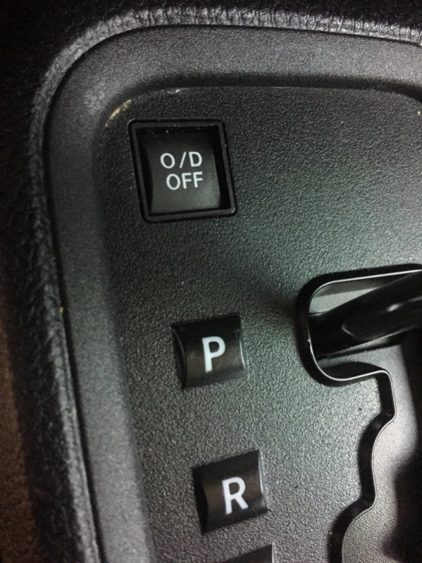 Overdrive button stuck | Jeep Wrangler Forum