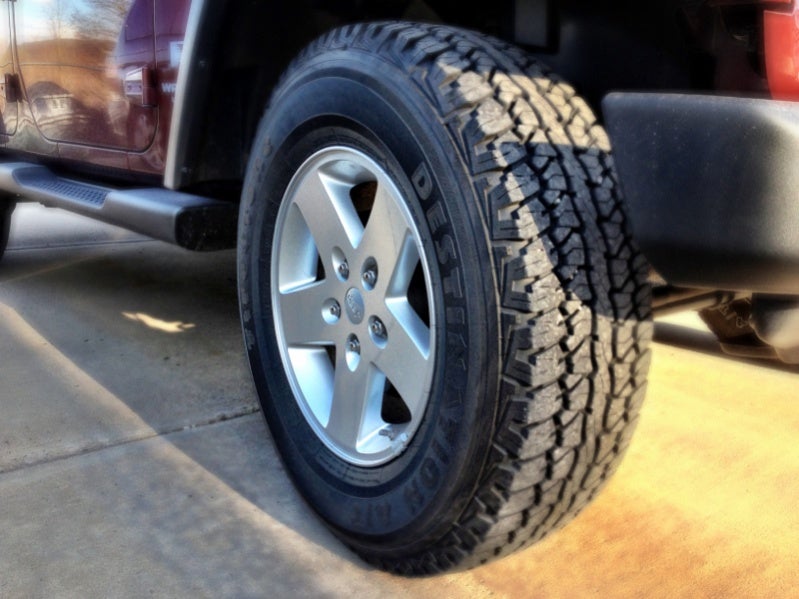 Replacement Tires 255/75R17 | Jeep Wrangler Forum