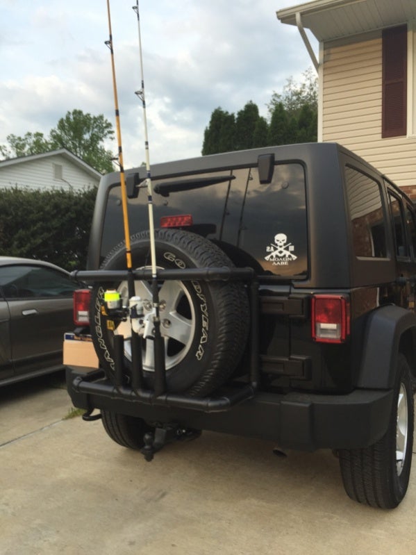 7 Jeep ideas  jeep, fishing rod holder, fishing rod