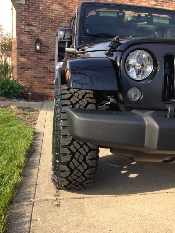 From 255/70r18's to 285/70r17's no lift | Jeep Wrangler Forum