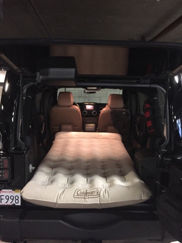 Great option for sleeping in your JK! | Jeep Wrangler Forum