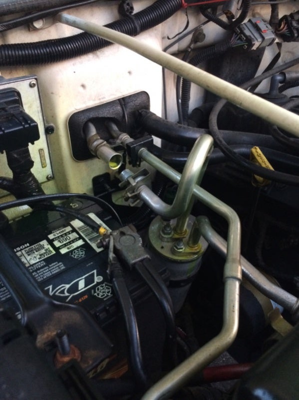 AC line popped off? | Jeep Wrangler Forum