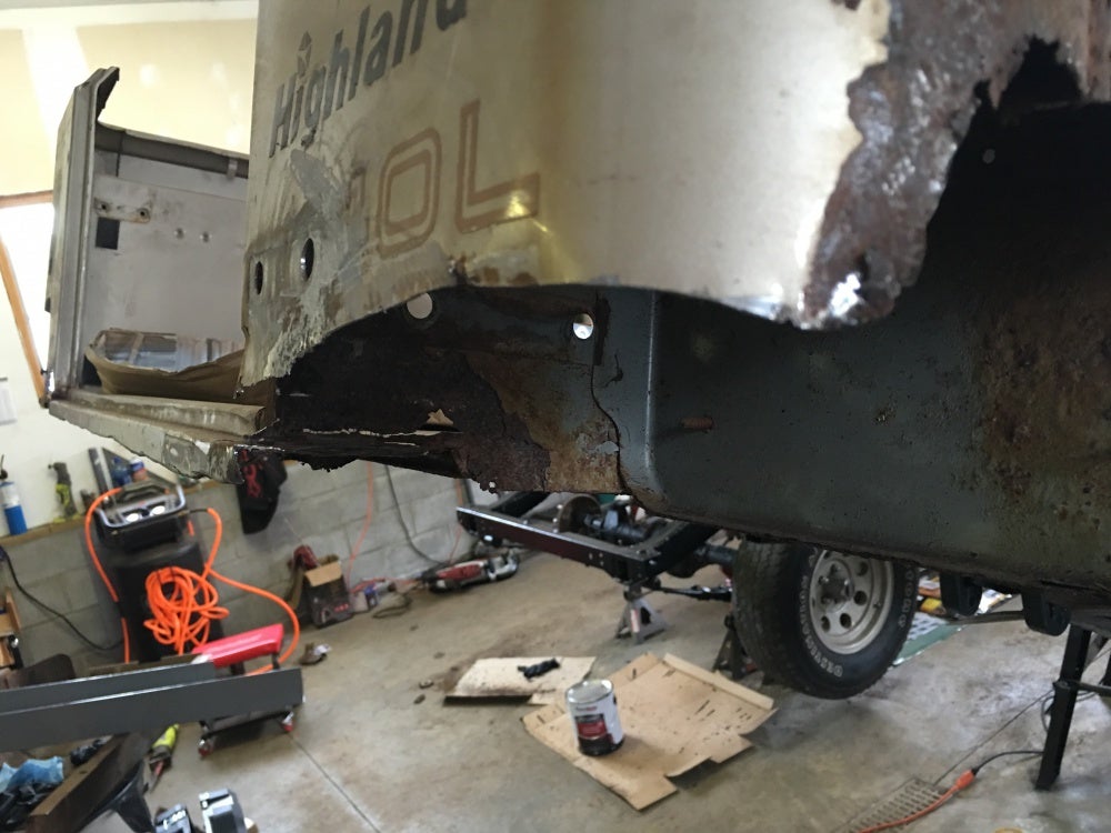 Rusted out rear body mounts (tub to bumper) | Jeep Wrangler Forum