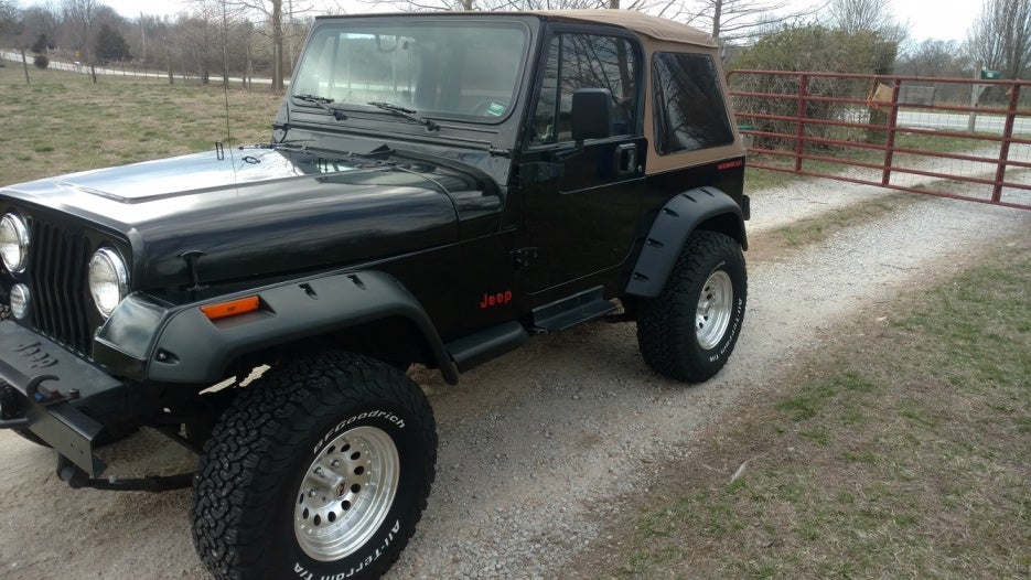 YJ Grille and Light conversion to round headlamps | Jeep Wrangler Forum