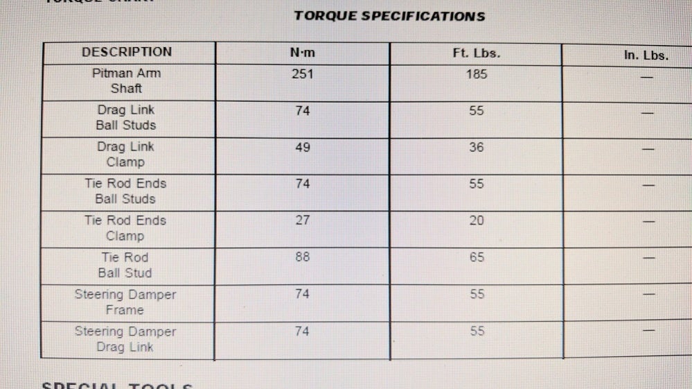 torque specs from my 99 jeep tj service manual | Jeep Wrangler Forum