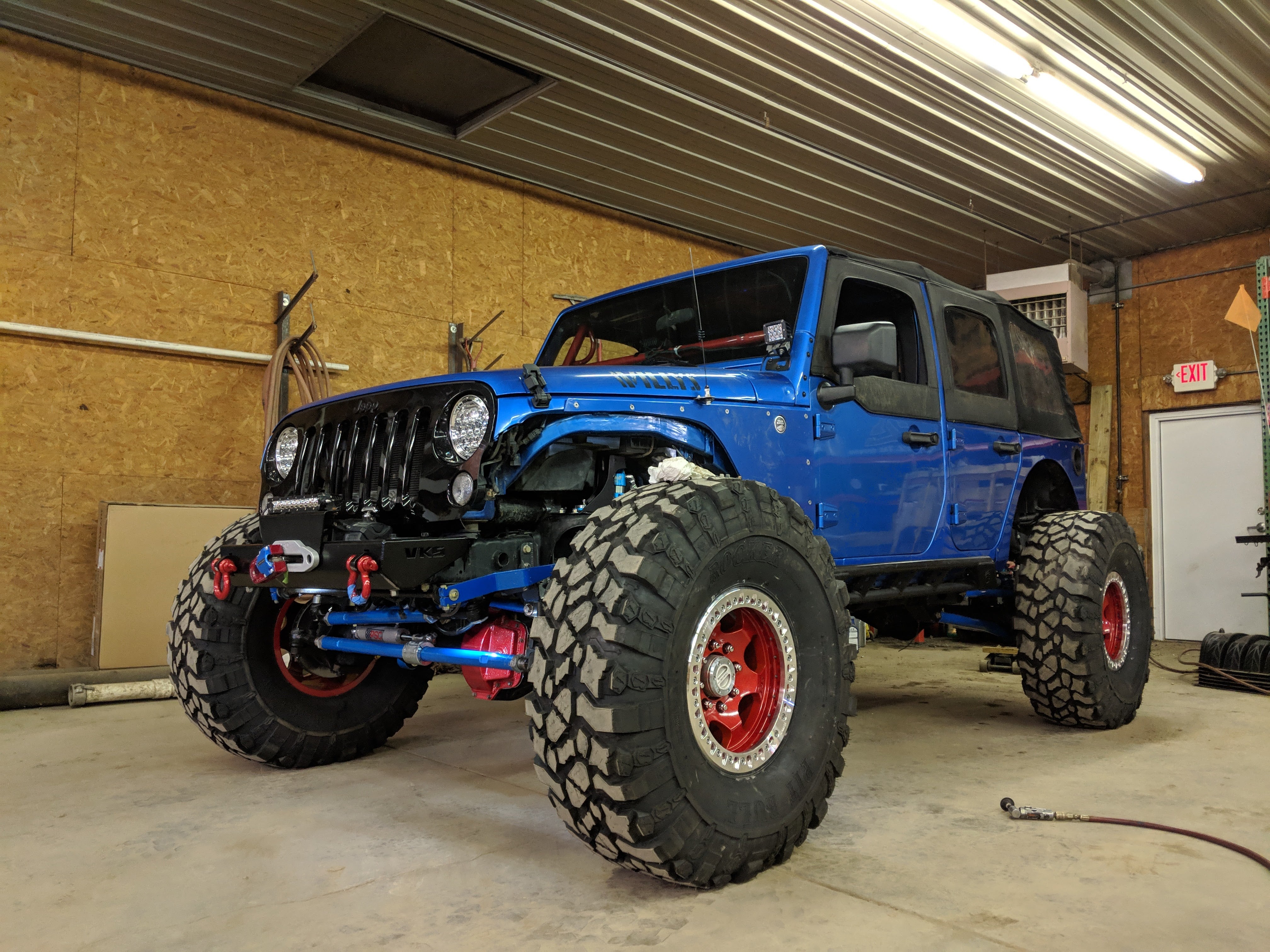 Illinois - 2016 Jeep Wrangler -13k miles (2k on build) - one tons on 42s -  45k obo | Jeep Wrangler Forum