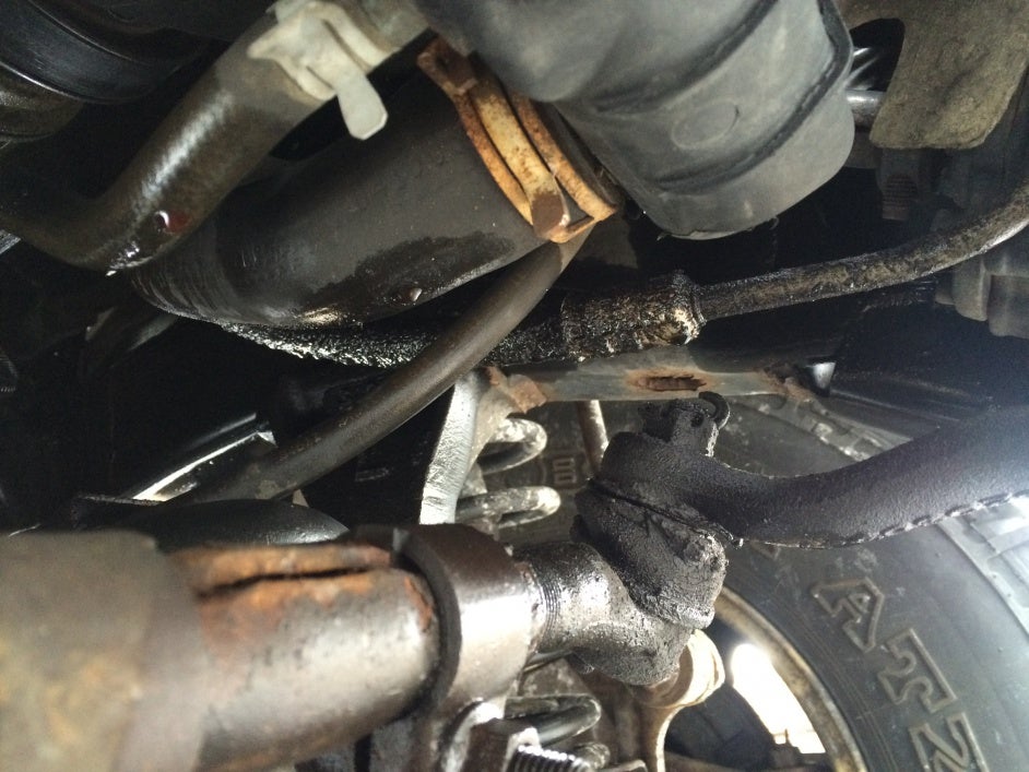Jeep TJ 04 sport leaking power steering fluid?help | Jeep Wrangler Forum