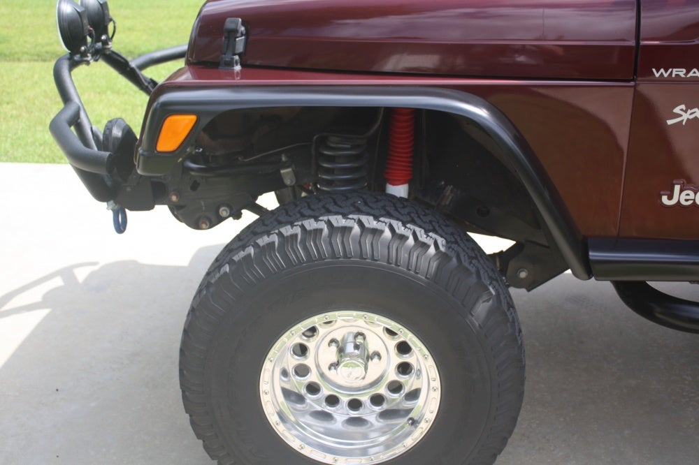 Pictures of 2002 Jeep TJ Fender Flare Mods | Jeep Wrangler Forum