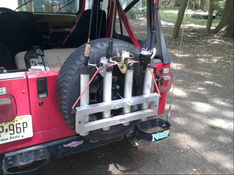 fishing Rods on a TJ?