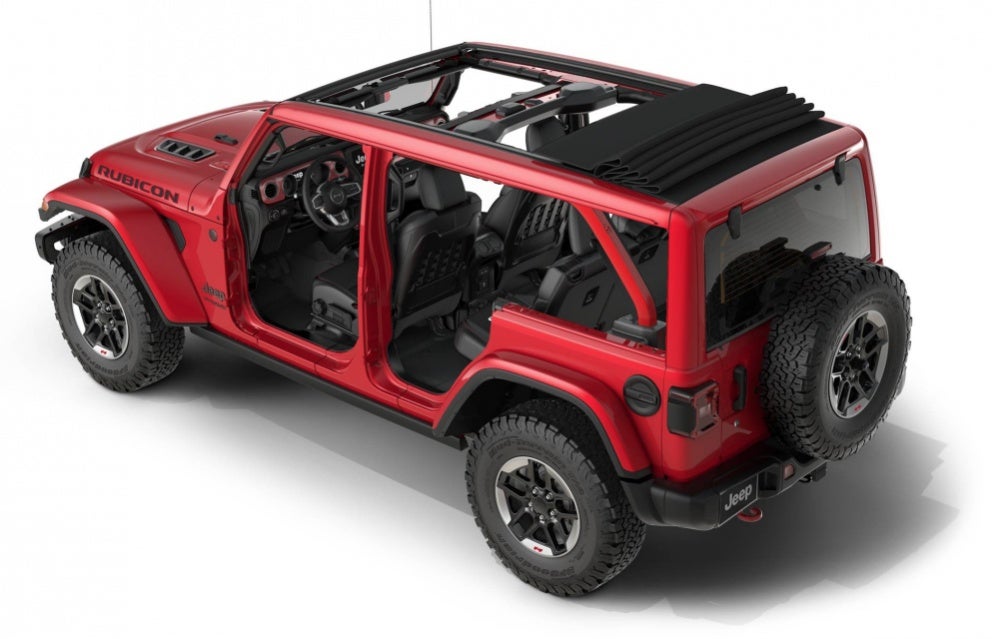 JL Retractable roof, doors off, mockup | Jeep Wrangler Forum