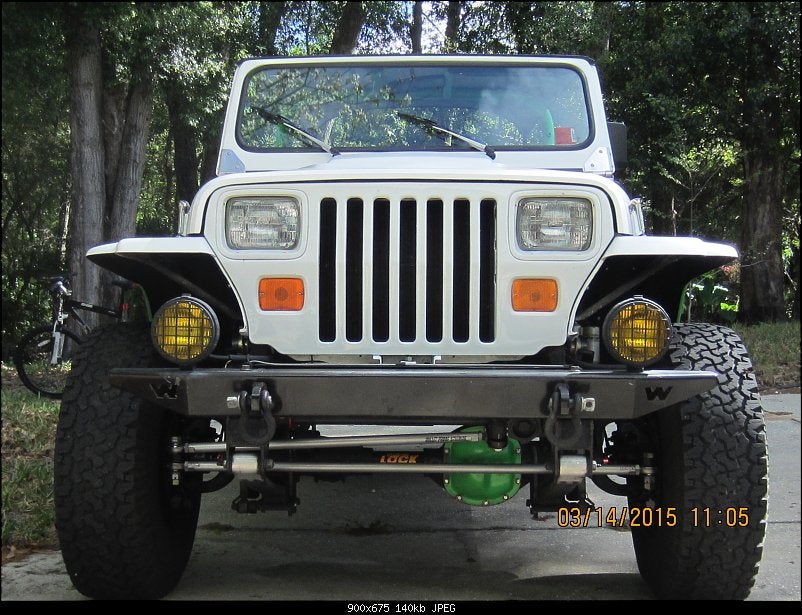 Front fender cap - cut or fix | Jeep Wrangler Forum