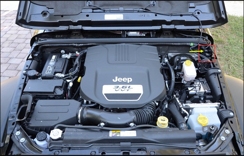 JK 2012+ Cooling fan high speed relay | Jeep Wrangler Forum