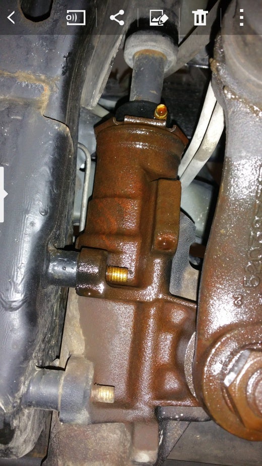 Gear box leak or power steering leak? | Jeep Wrangler Forum