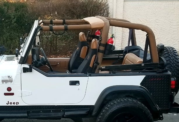What I Did To My YJ - Roll Bar Cover Restoration | Jeep Wrangler Forum