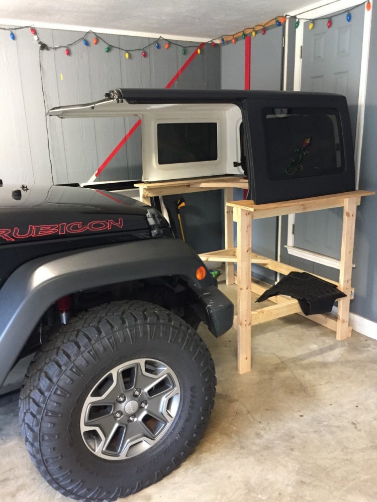 Hardtop Removal (One Person, No Garage, No concrete) | Jeep Wrangler Forum