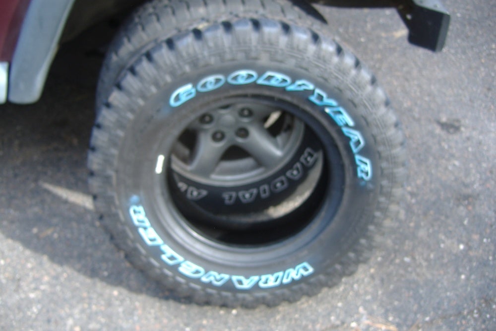 GoodYear Wrangler Territory Tires for my TJ | Jeep Wrangler Forum