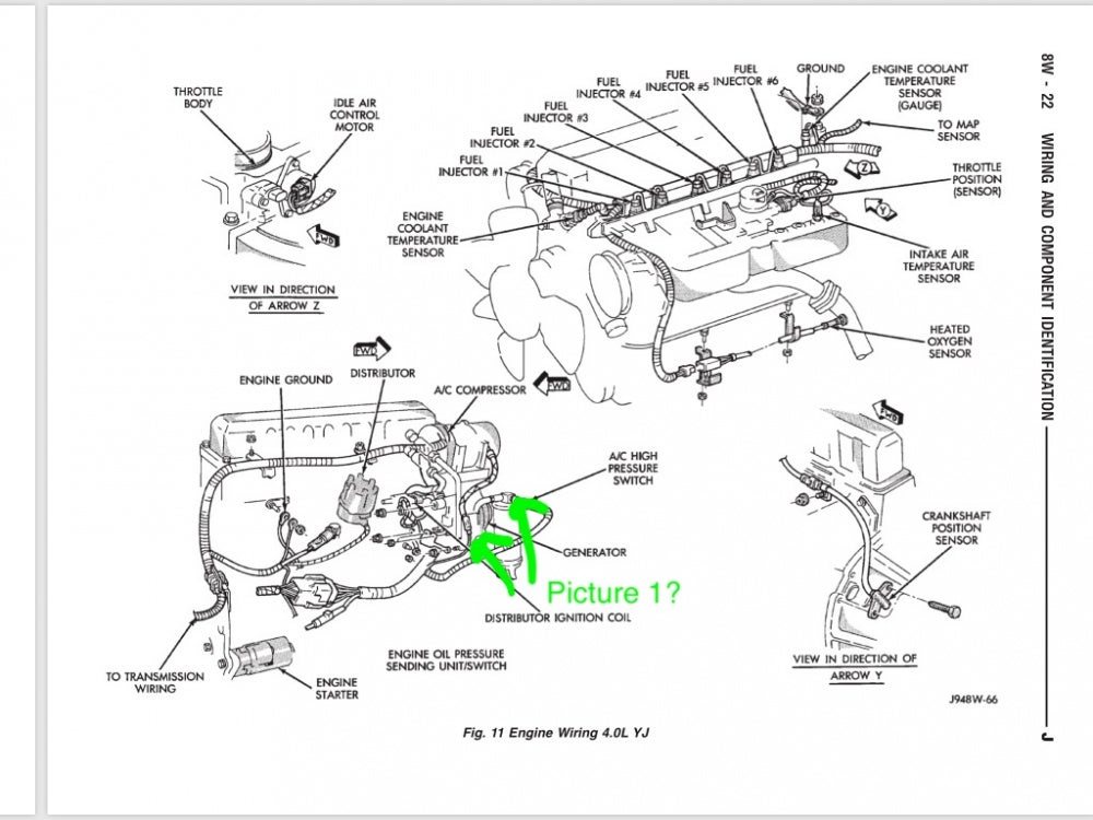 91 YJ - Identify These Connectors | Jeep Wrangler Forum