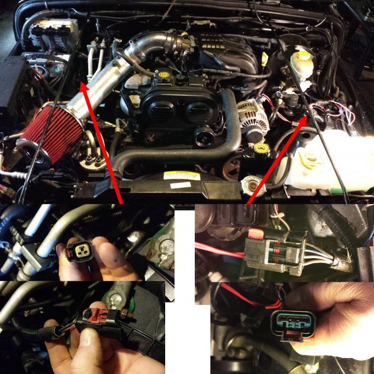 2003 TJ  What are these wires in the engine compartment (not connected)  | Jeep Wrangler Forum