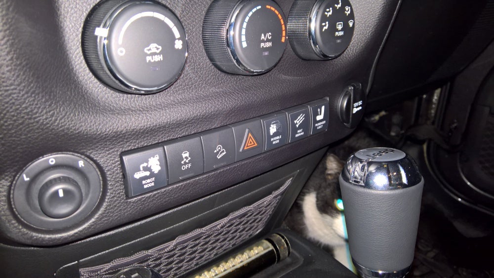 Interior button blanks | Jeep Wrangler Forum