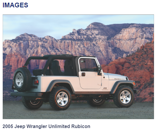 Jeep TJ Wrangler- What's new for 2005 | Jeep Wrangler Forum