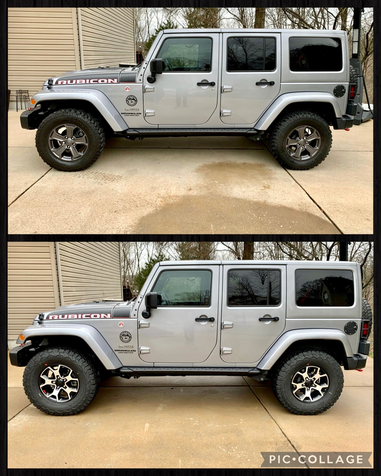 Added JL Rubicon wheels and 285/70's to my JKURR | Jeep Wrangler Forum