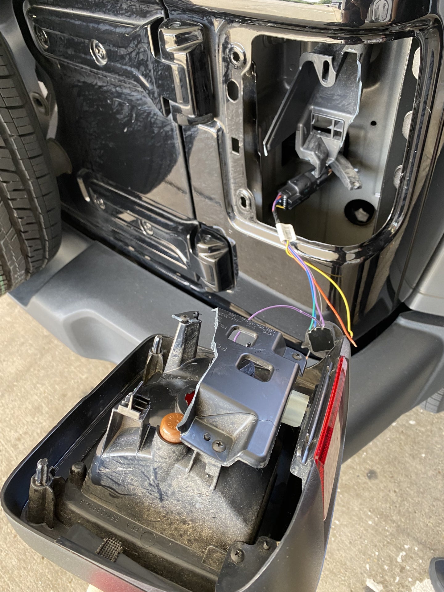 Rear light damage after auto car wash… | Jeep Wrangler Forum