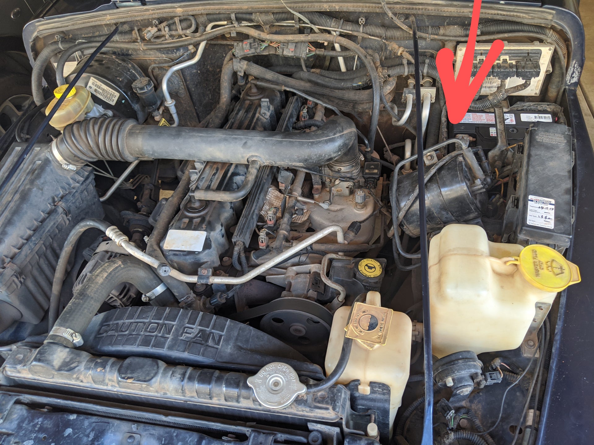 Need Help ID'ing Black cylinder in engine bay | Jeep Wrangler Forum