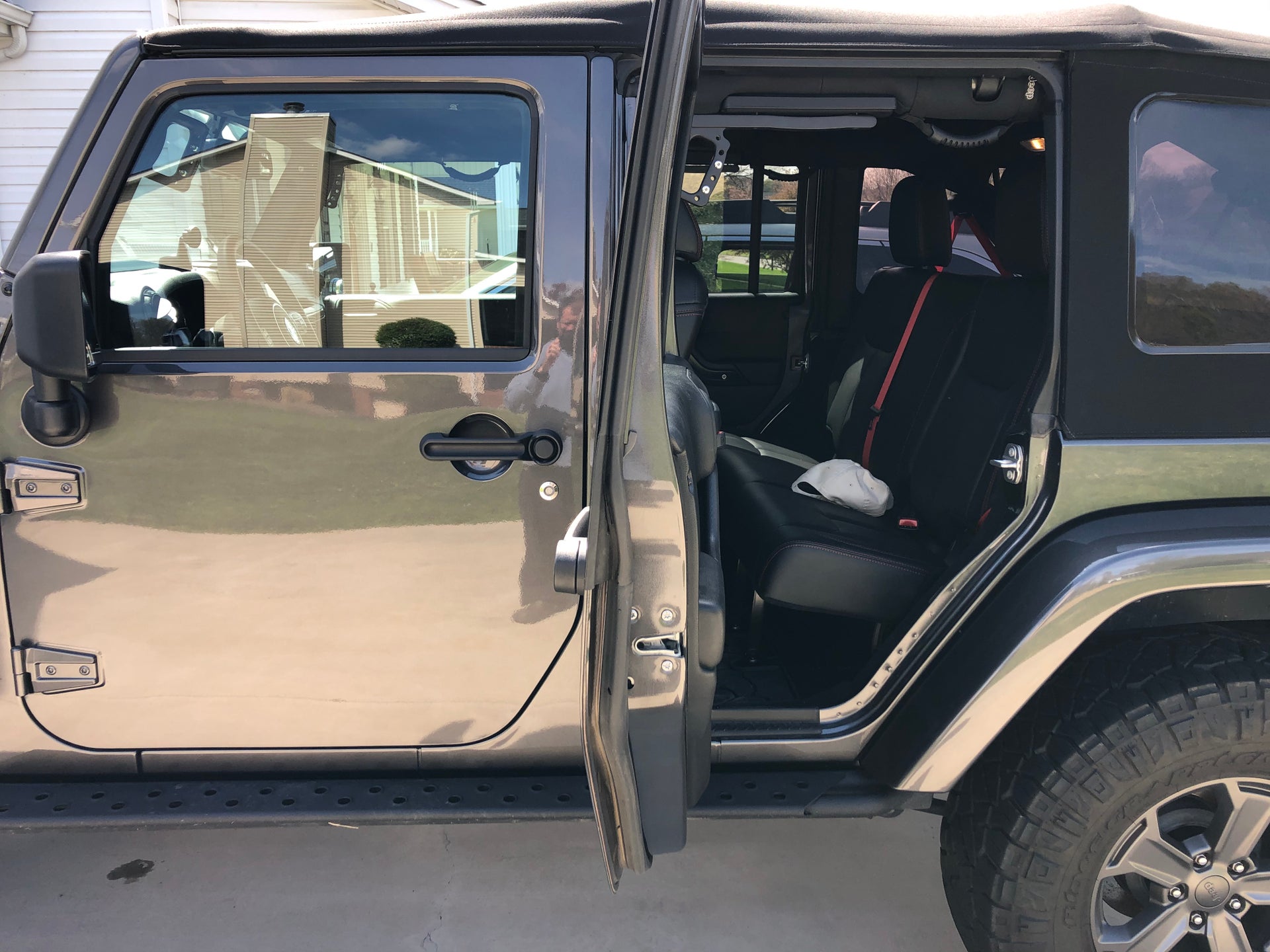 JKU Rear Door Strap Extension Brackets | Jeep Wrangler Forum