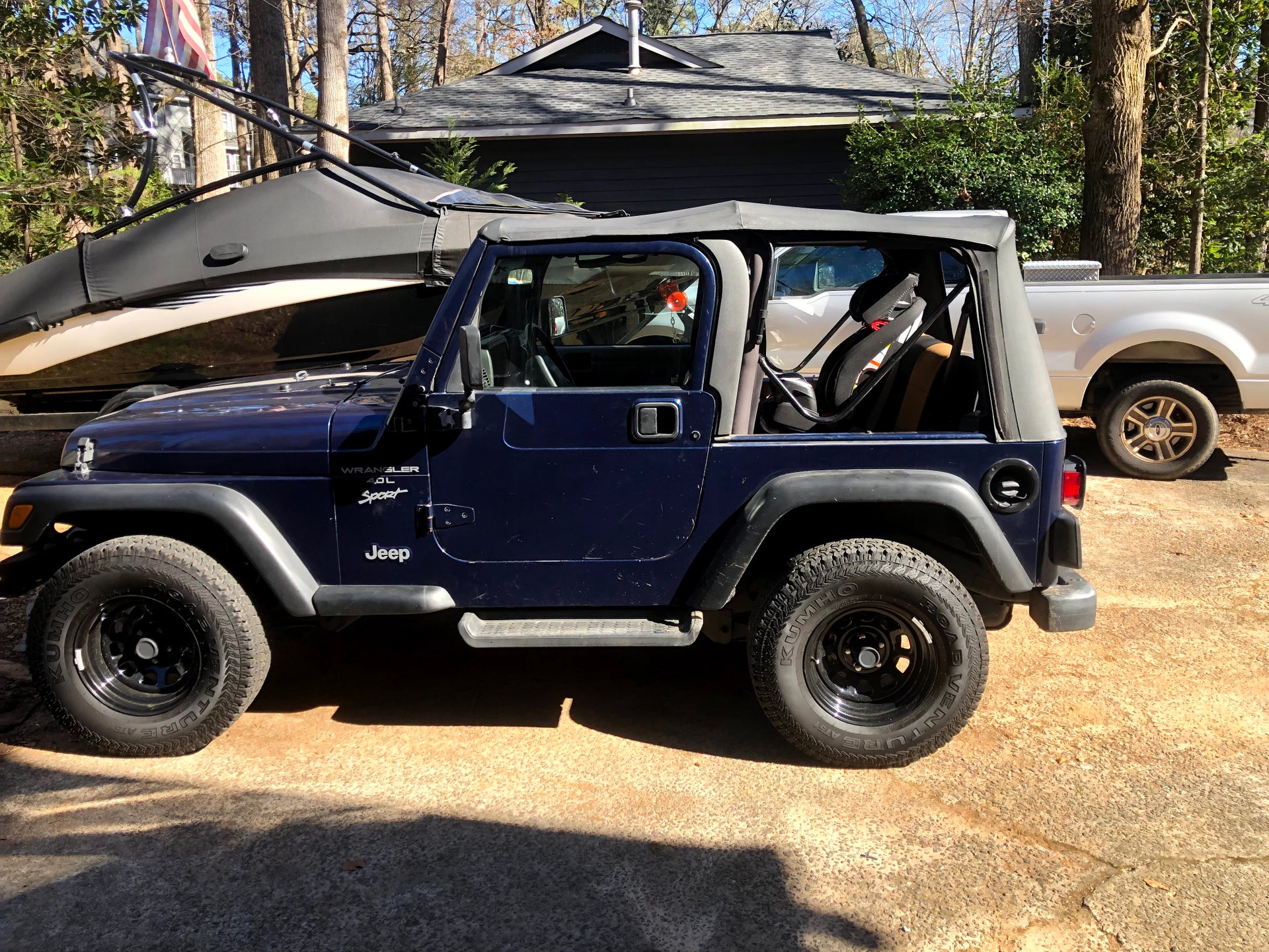 My 01 Patriot Bleu Build | Jeep Wrangler Forum