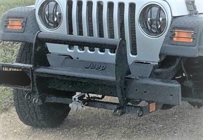 2006 with aftermarket bumper tow bar questions | Jeep Wrangler Forum