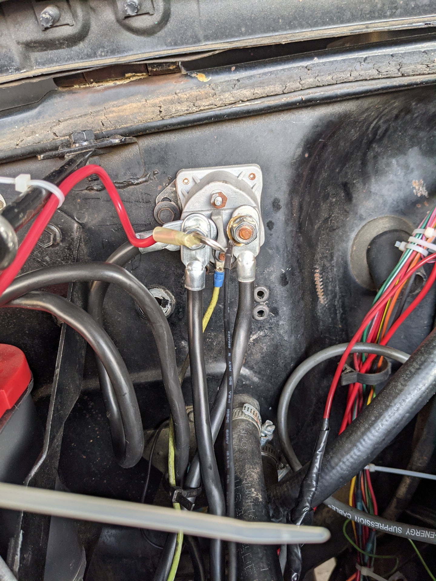 88  starter solenoid/starter relay wiring questions | Jeep Wrangler  Forum